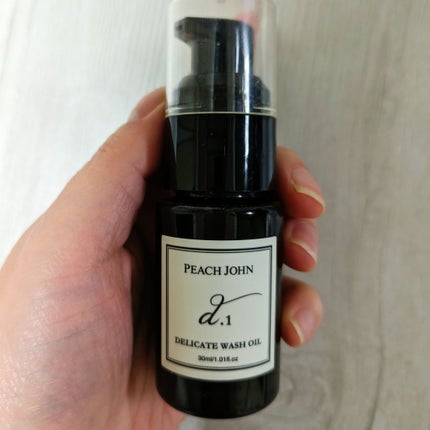 デリケートウォッシュオイル/PEACH JOHN/デリケートゾーンケアを使ったクチコミ(1枚目)