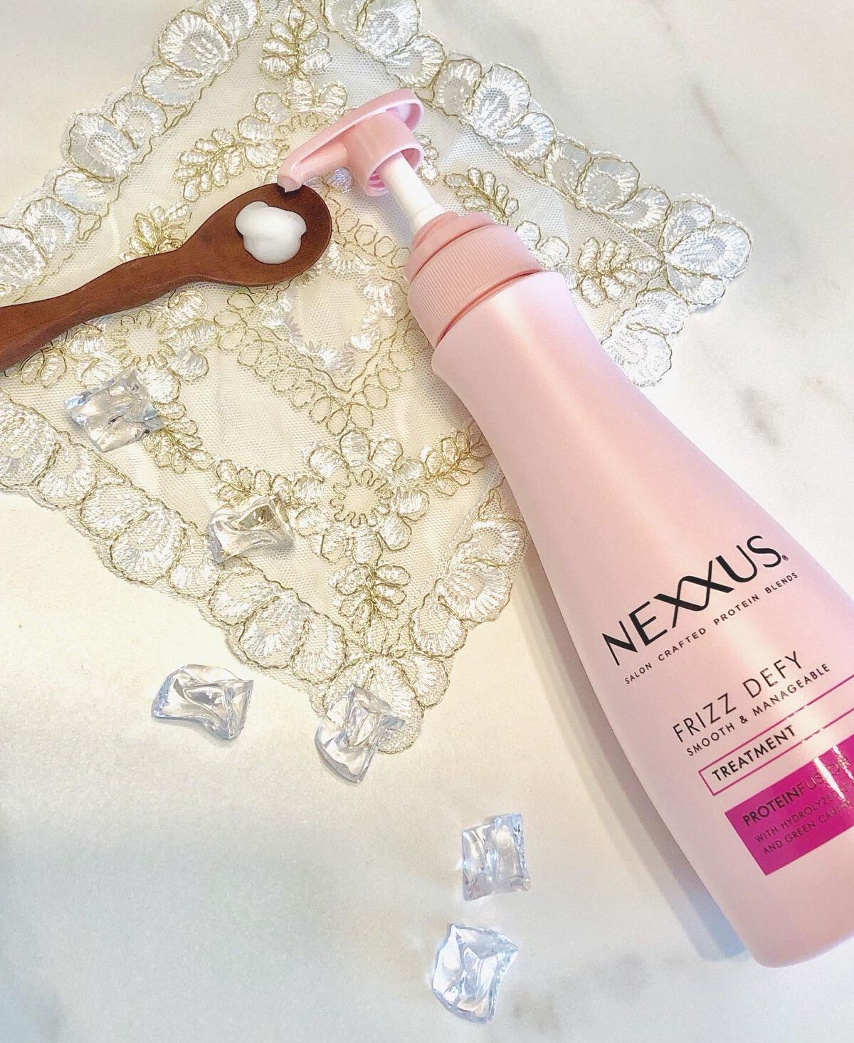 ネクサス スムースアンドマネージャブル 洗い流さないトリートメントオイル/NEXXUS(ネクサス)/ヘアオイルを使ったクチコミ（3枚目）