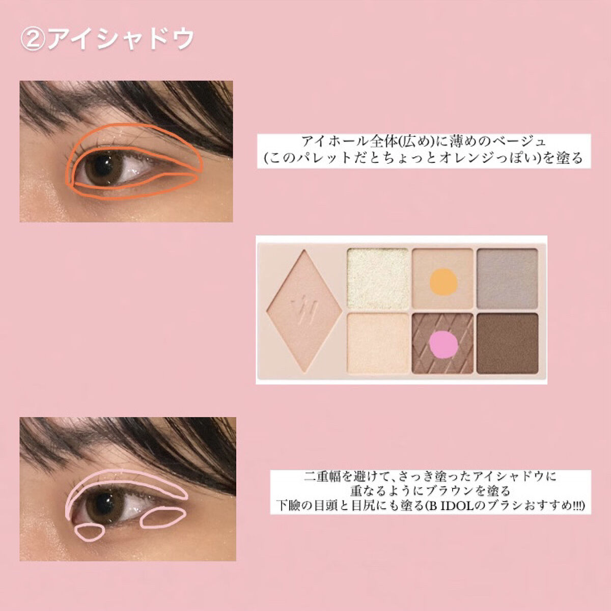 カラーミキシングコンシーラー/キャンメイク/パレットコンシーラーを使ったクチコミ（3枚目）