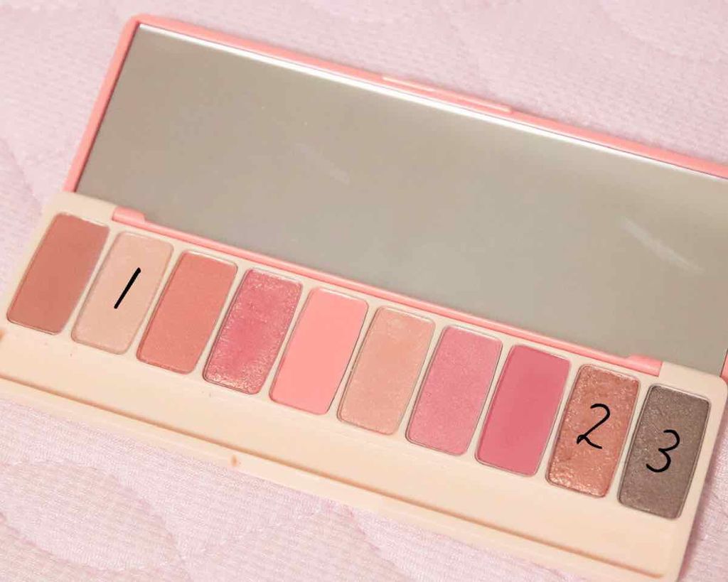 プレイカラー アイシャドウ/ETUDE/アイシャドウパレットを使ったクチコミ(2枚目)