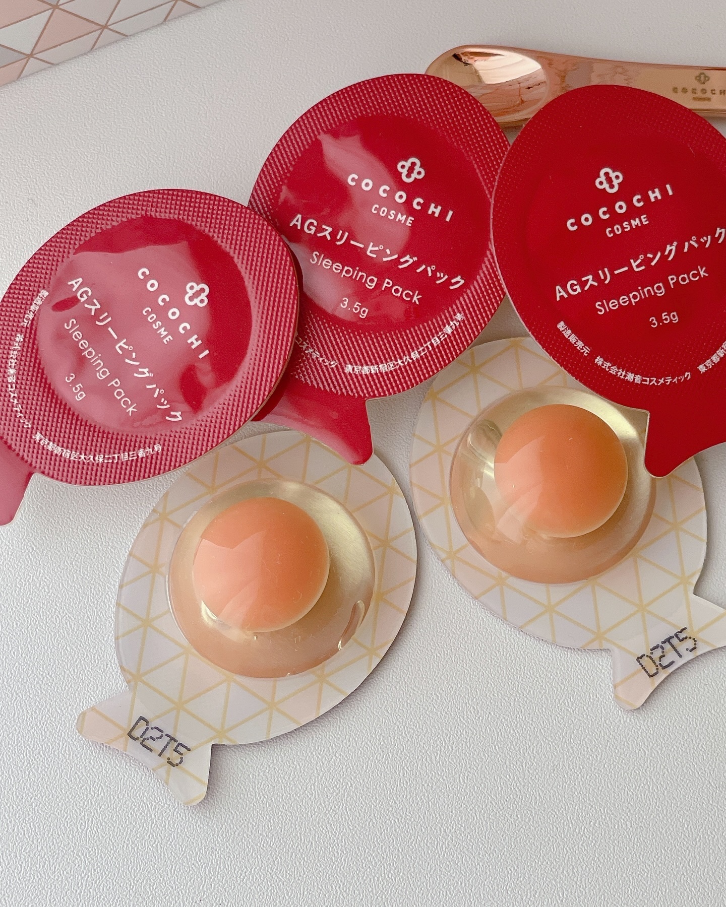 ココチ AG スリーピングパック N/COCOCHI/フェイスクリームを使ったクチコミ（2枚目）