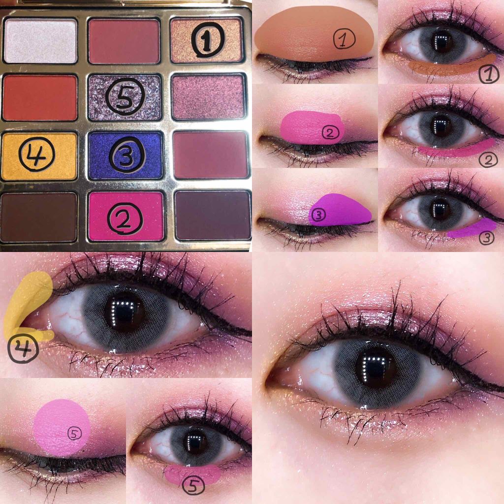 novo アイシャドウパレット/NOVO/アイシャドウパレットを使ったクチコミ(3枚目)