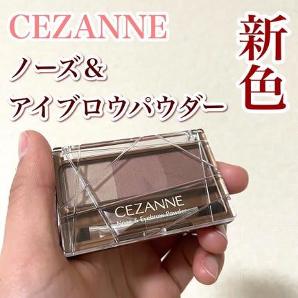 ノーズ&アイブロウパウダー/CEZANNE/パウダーアイブロウを使ったクチコミ(1枚目)