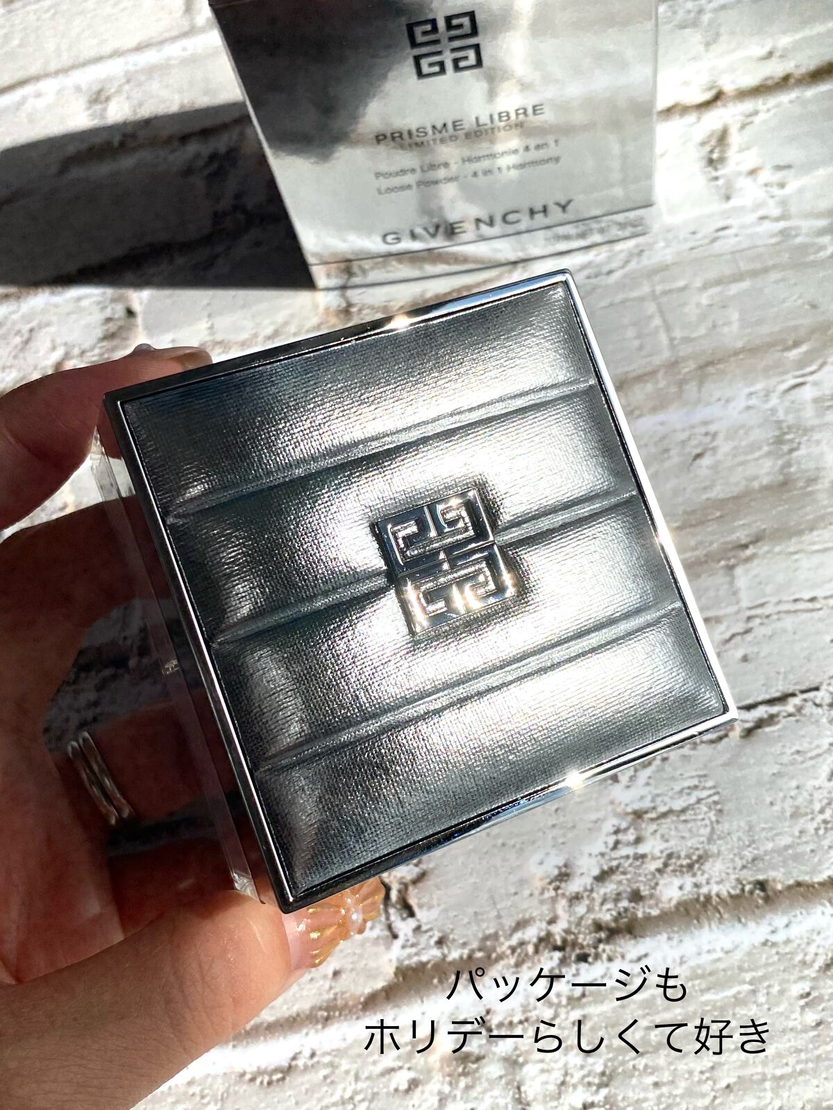 プリズム・リーブル/GIVENCHY/ルースパウダーを使ったクチコミ(5枚目)
