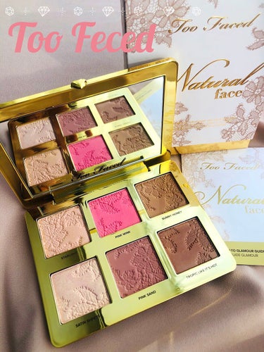 ナチュラル フェイス パレット ナチュラル フェイス パレット/Too Faced/パウダーチークを使ったクチコミ（1枚目）