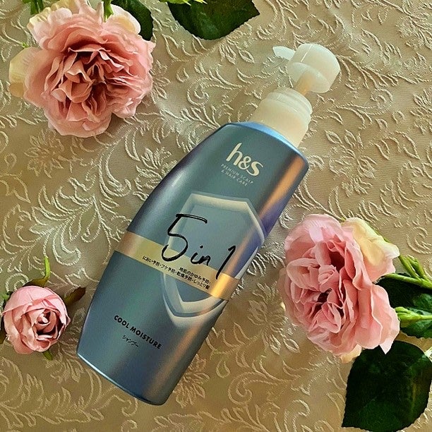 5in1クールモイスチャーシャンプー/コンディショナー/h&s/市販シャンプーを使ったクチコミ(1枚目)