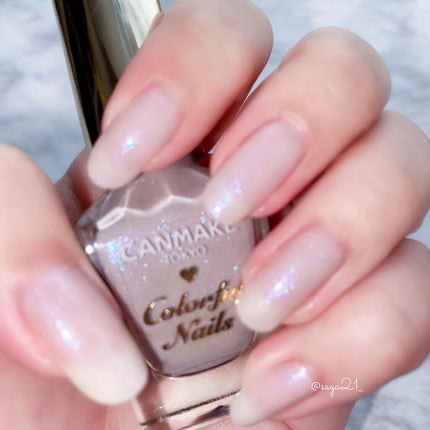 カラフルネイルズ/キャンメイク/マニキュアを使ったクチコミ(4枚目)