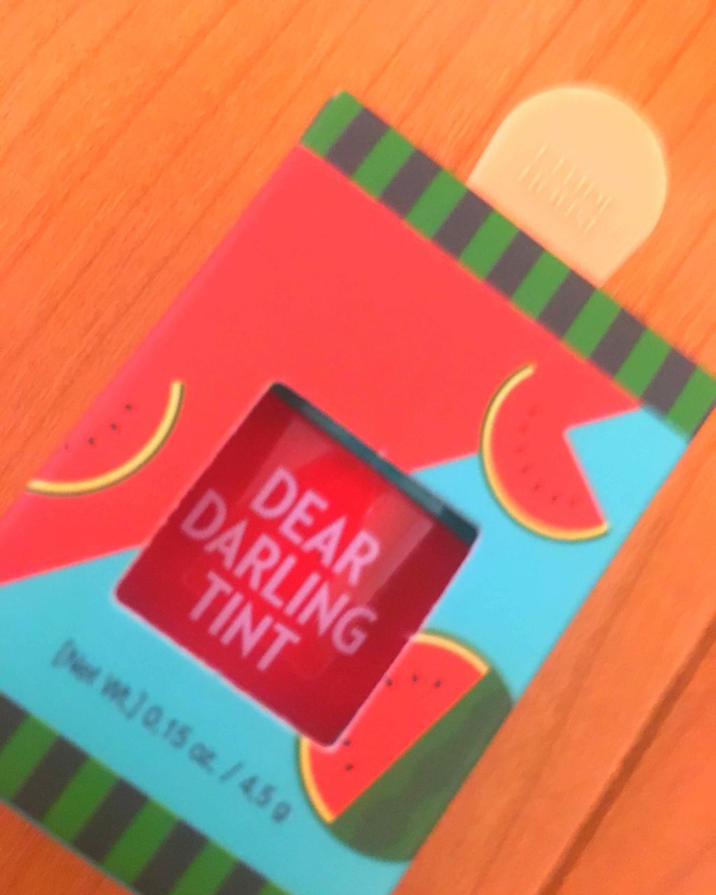 ディアダーリン ウォータージェルティント (アイスティント)/ETUDE/口紅を使ったクチコミ(1枚目)