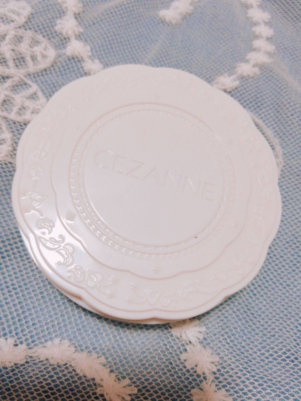 UVシルクカバーパウダー/CEZANNE/プレストパウダーを使ったクチコミ（2枚目）