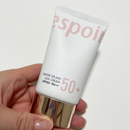 ウォータースプラッシュサンクリーム/espoir/日焼け止め・UVケアを使ったクチコミ(5枚目)