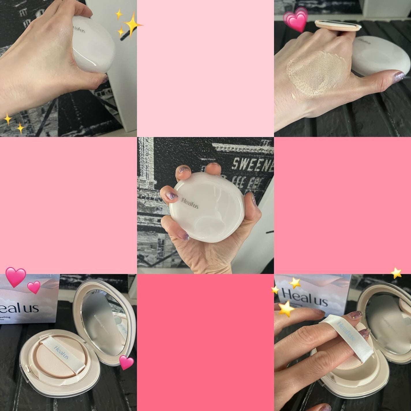 ブリージンググロークッション/Healus/クッションファンデーションを使ったクチコミ(2枚目)