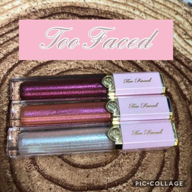 リッチ＆ダズリン ハイシャイン スパークリング リップグロス クレイジー リッチ/Too Faced/リップグロスを使ったクチコミ（1枚目）