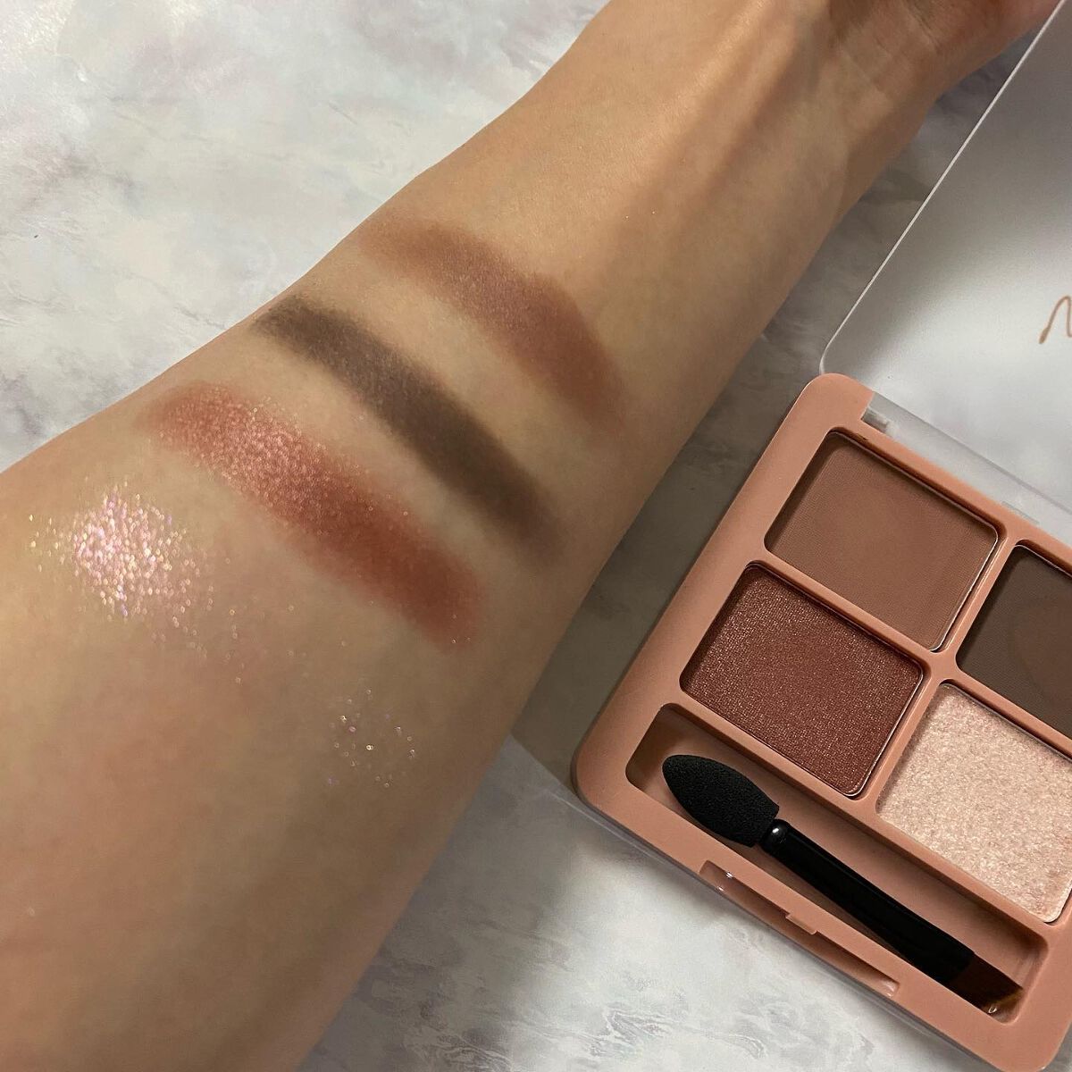 わんだふるアイカラー/KIREI FACTORY/アイシャドウパレットを使ったクチコミ(6枚目)