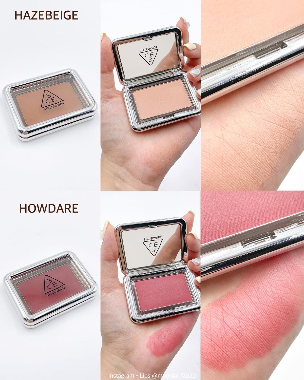 2022年秋新作チーク】3CE ニューテイク フェイスブラッシャー｜3CEを全