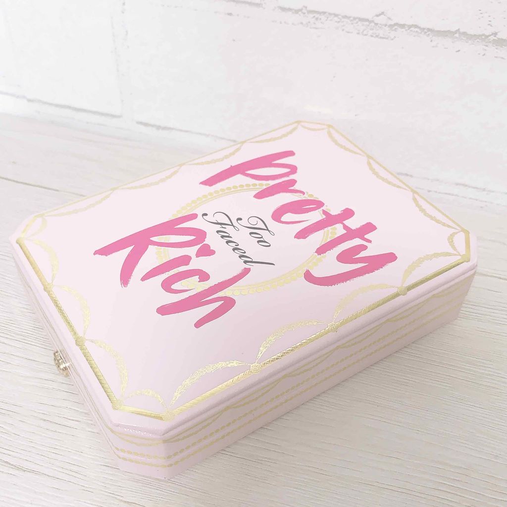 プリティーリッチ ダイアモンドライトアイシャドウパレット/Too Faced/アイシャドウパレットを使ったクチコミ(1枚目)