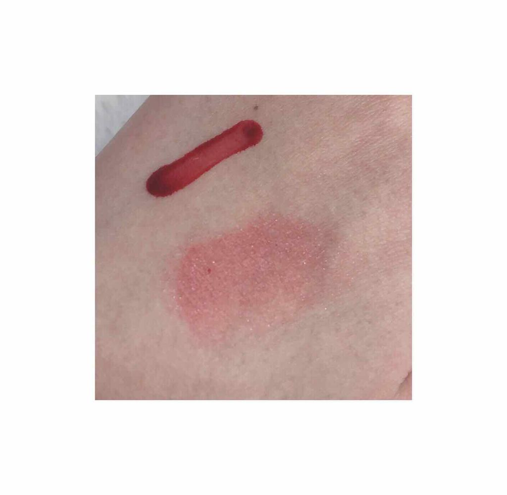 ディアダーリン ウォータージェルティント (アイスティント)/ETUDE/口紅を使ったクチコミ(2枚目)