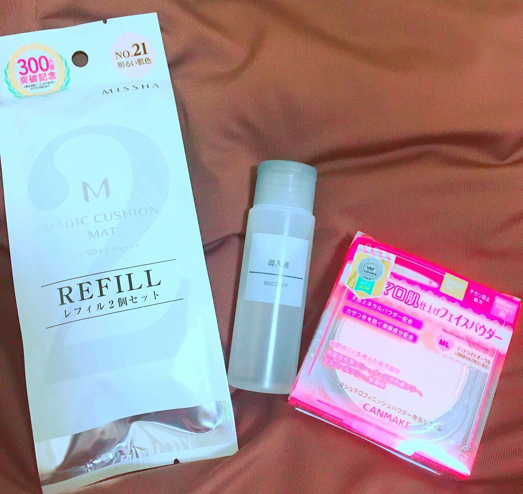 【旧品】マシュマロフィニッシュパウダー/キャンメイク/プレストパウダーを使ったクチコミ(1枚目)