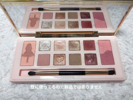 アリスドリームランドシリーズ 12色アイシャドウパレット(ZEESEA×大英博物館)/ZEESEA/アイシャドウパレットを使ったクチコミ(2枚目)