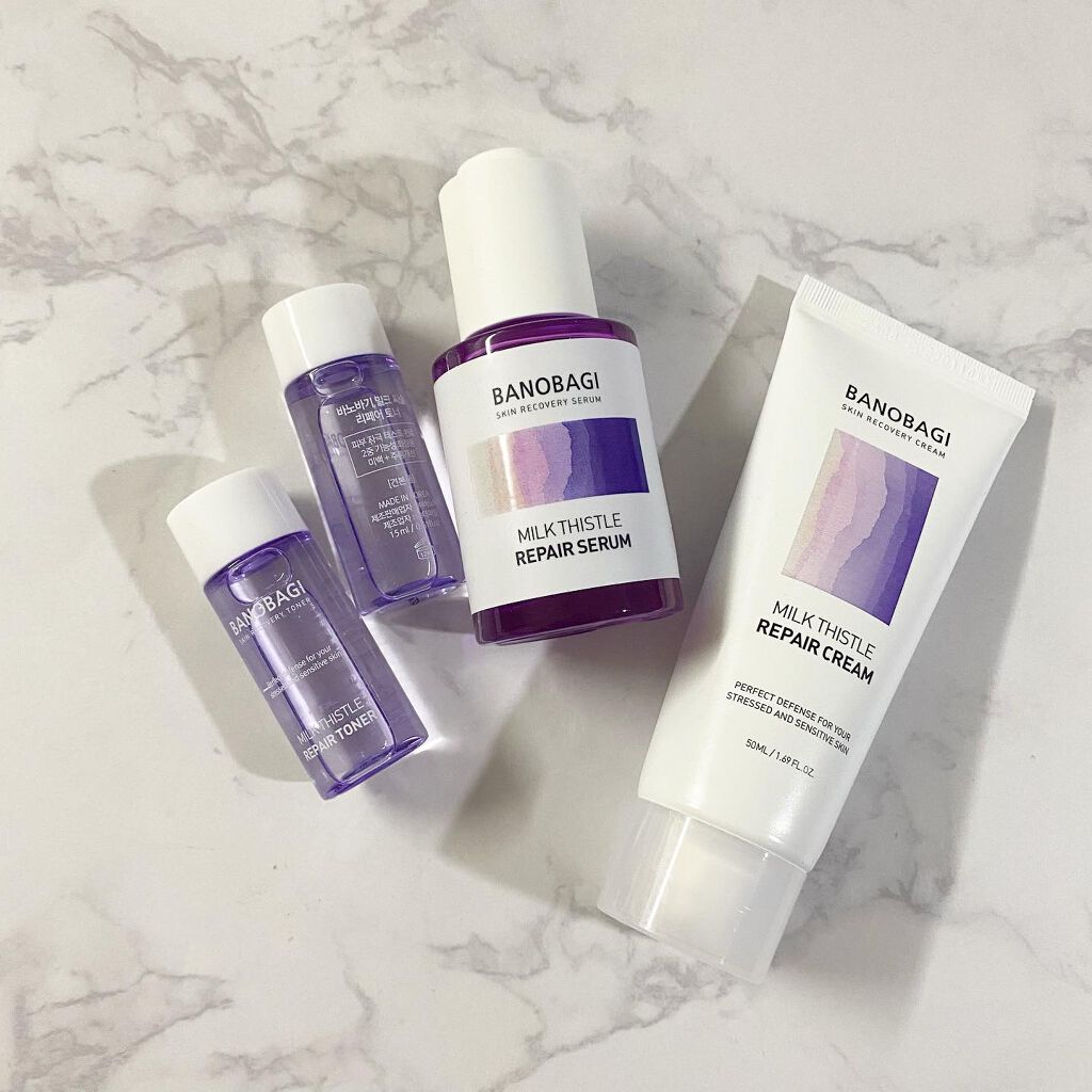 ミルクシスル リペアトナー/BANOBAGI/化粧水を使ったクチコミ(2枚目)