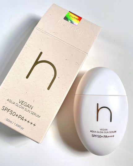 ヴィーガンアクアグロウサンセラム/HAMEL/日焼け止めローションを使ったクチコミ(10枚目)