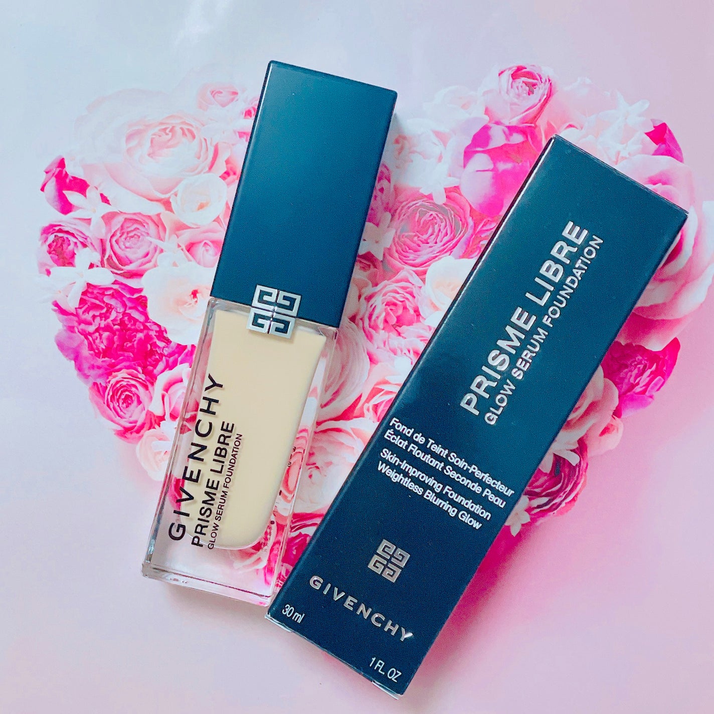 プリズム・リーブル・グロウ・セラム・ ファンデーション/GIVENCHY/リキッドファンデーションを使ったクチコミ(1枚目)