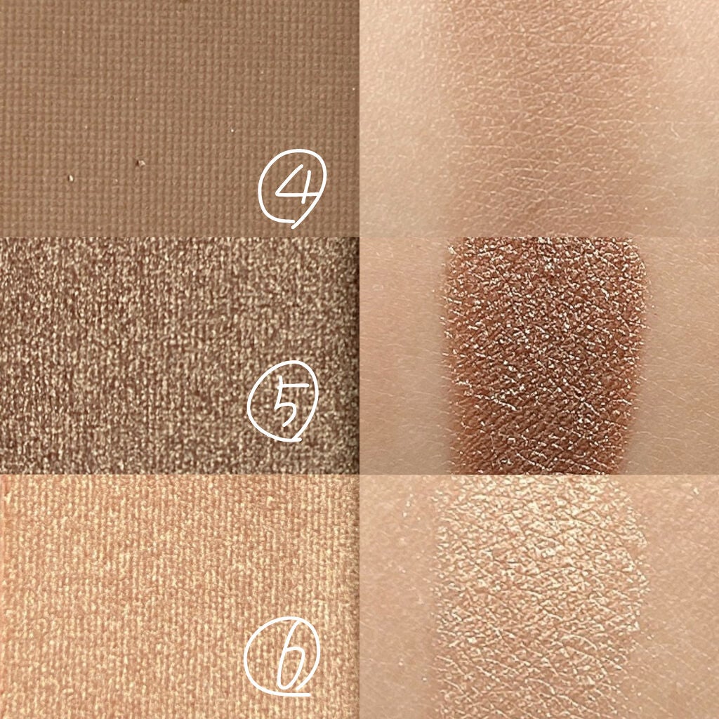 ムードアイシャドウパレット/GENE TOKYO/アイシャドウパレットを使ったクチコミ(6枚目)