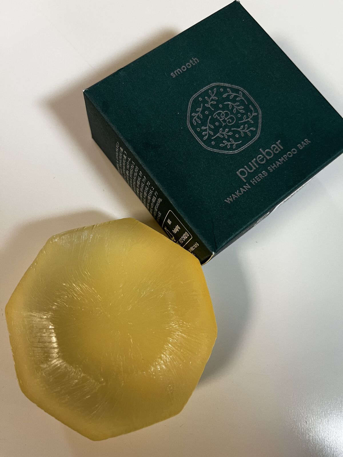 ピュアバー 和漢ハーブシャンプーバー スムース/purebar/市販シャンプーを使ったクチコミ（1枚目）