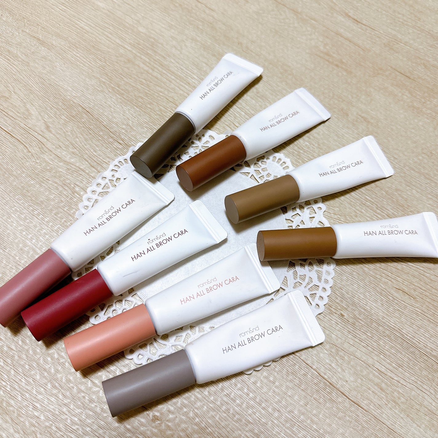 ハンオールブロウカラ/rom&nd/眉マスカラを使ったクチコミ(2枚目)