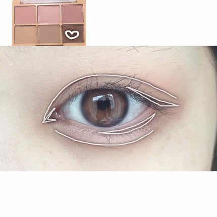 CHICAY CHICO ワンショットアイパレットのクチコミ「いつもより " 1.5倍 " 盛れるアイメイク…❤︎
目をいかに大きくみせるか
というこ.....」(2枚目)