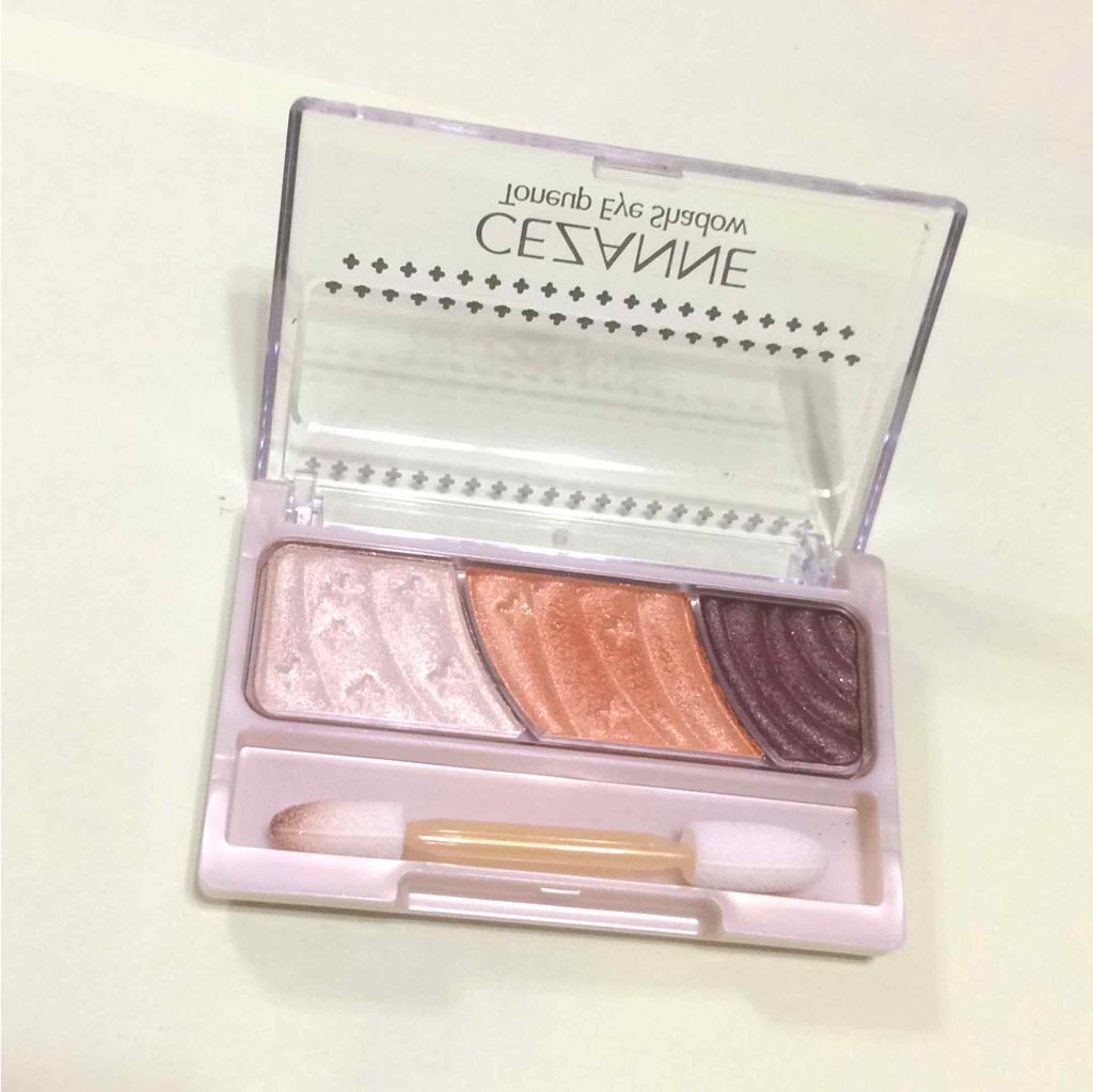 トーンアップアイシャドウ/CEZANNE/アイシャドウパレットを使ったクチコミ（2枚目）