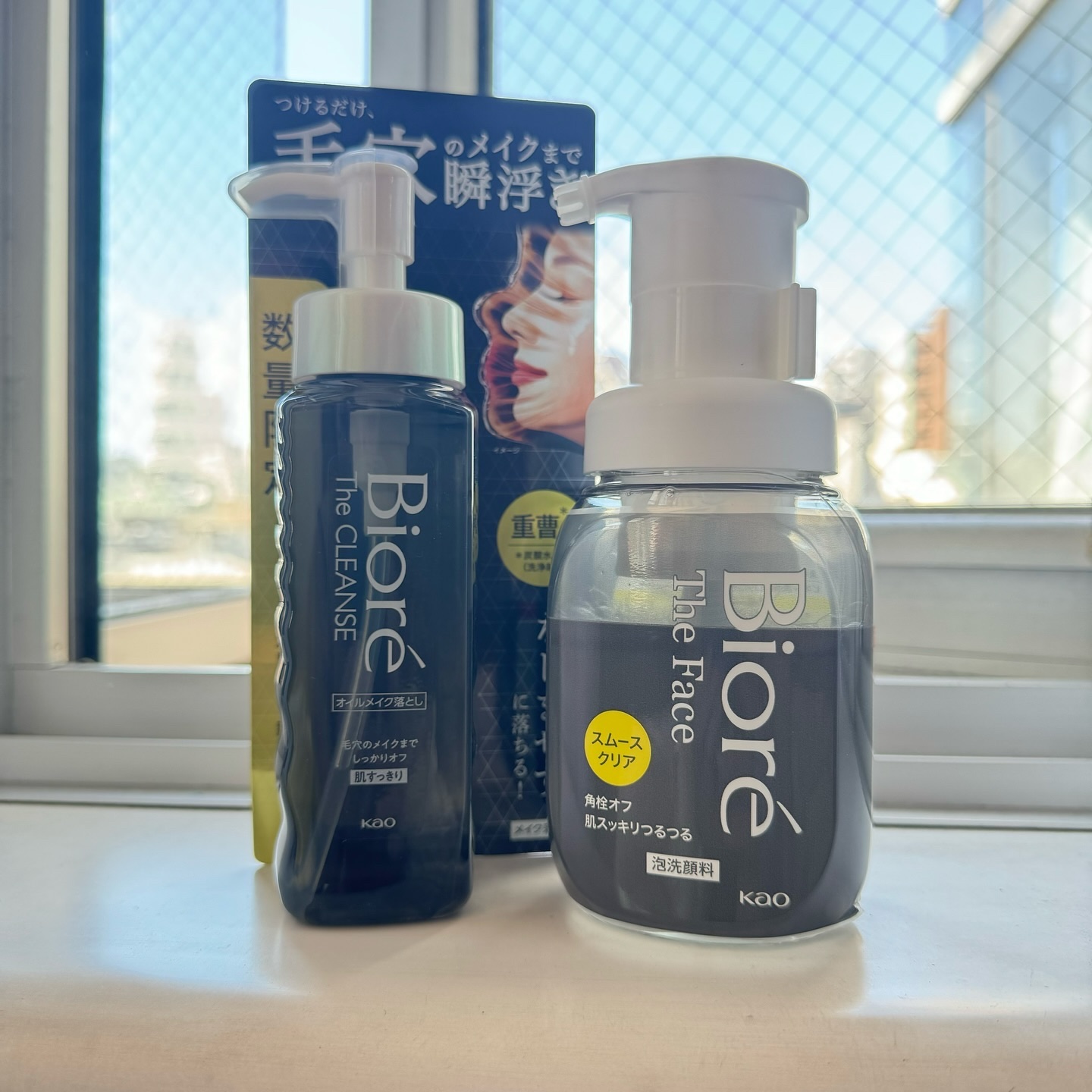 ビオレ ザ フェイス 泡洗顔料 スムースクリア プラス/ビオレ/泡洗顔を使ったクチコミ（1枚目）