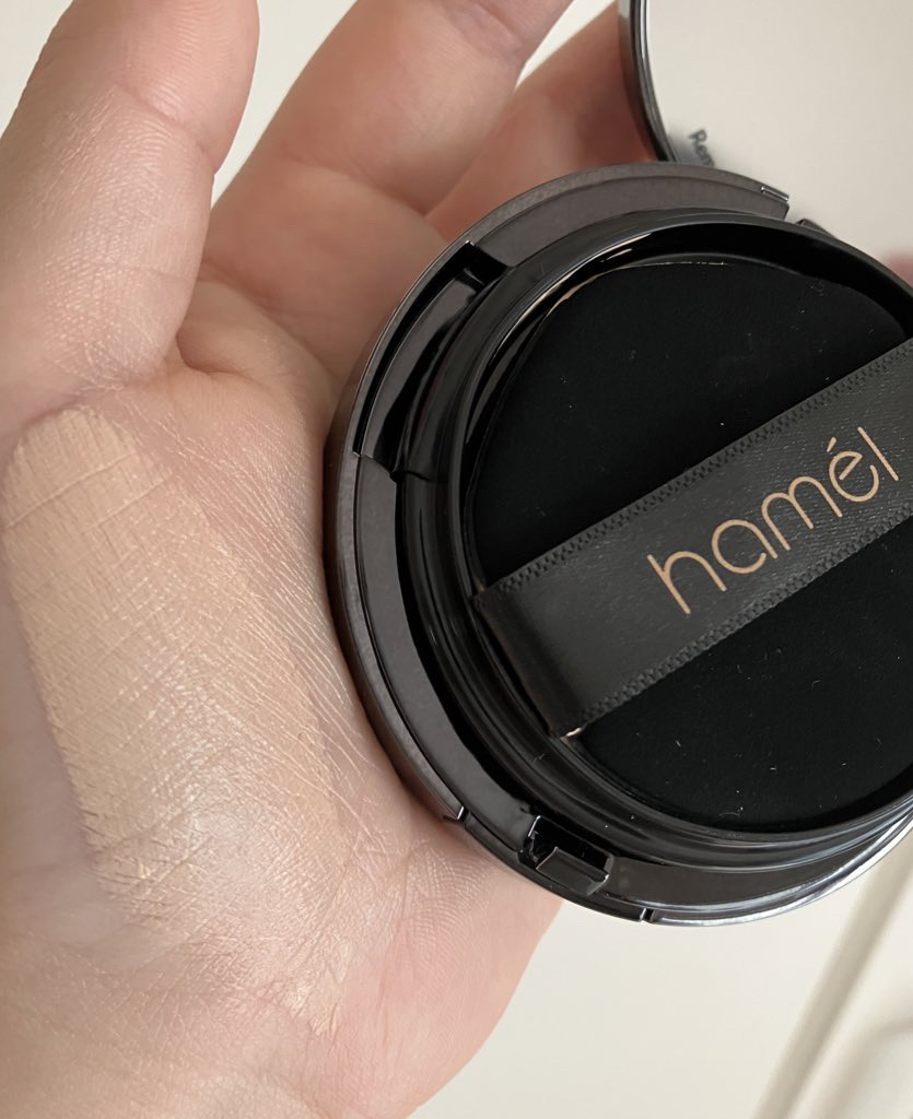 ヴィーガンアクアゼロフィットクッション/HAMEL/クッションファンデーションを使ったクチコミ（2枚目）