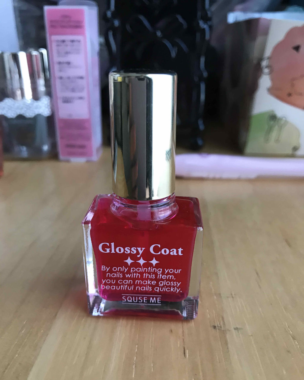 グロッシーコート/スキューズミー/オールインワンネイルを使ったクチコミ（2枚目）