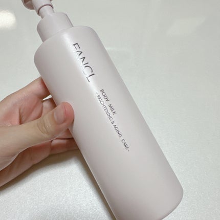 ボディミルク ブライトニング&エイジングケア<医薬部外品>/ファンケル/ボディミルクを使ったクチコミ(2枚目)