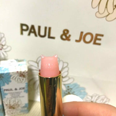 PAUL & JOE BEAUTE リップ トリートメントのクチコミ「🐈

プレゼントでいただきました🐈
口紅何がええんかわからんから って
トリートメントのほうく.....」（2枚目）