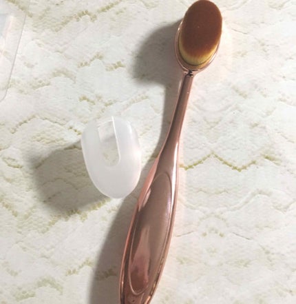 ファンデーションブラシ/3COINS/その他化粧小物を使ったクチコミ(2枚目)