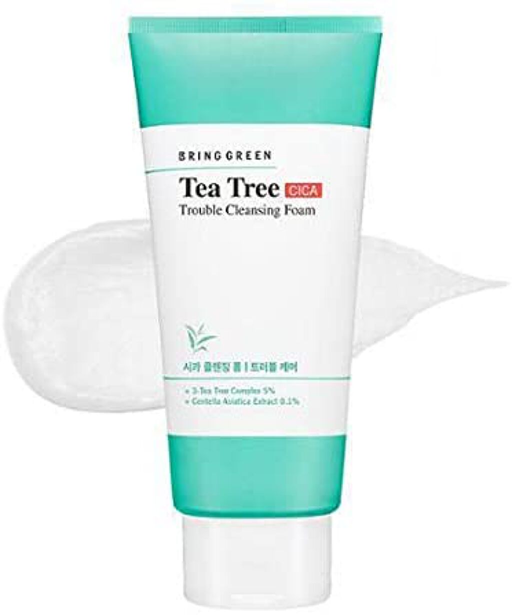 試してみた】TEA TREE トラブルクレンジングフォーム BRING 試してみた】TEA TREE トラブルクレンジングフォーム BRING