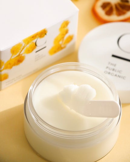 シンクロヌーディー フラワーバタークレンジングバーム/C THE PUBLIC ORGANIC/クレンジングバームを使ったクチコミ(4枚目)