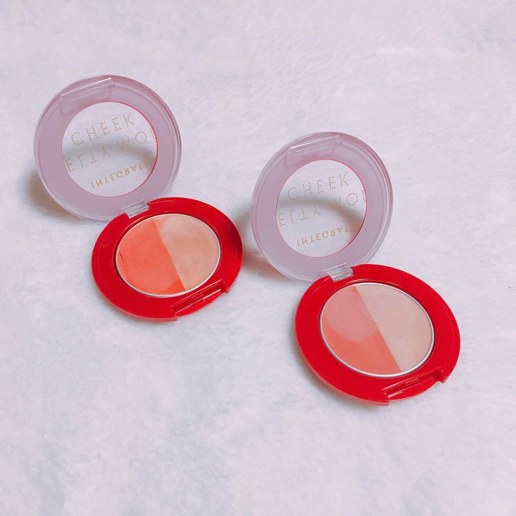 メルティーモードチーク/インテグレート/ジェル・クリームチークを使ったクチコミ(1枚目)