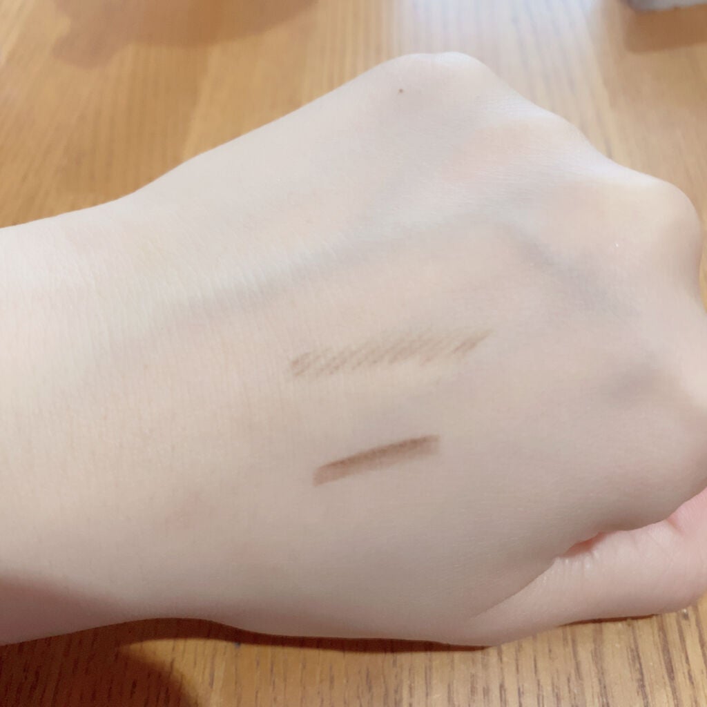 ブラシ付きアイブロウ繰り出し/CEZANNE/アイブロウペンシルを使ったクチコミ(4枚目)