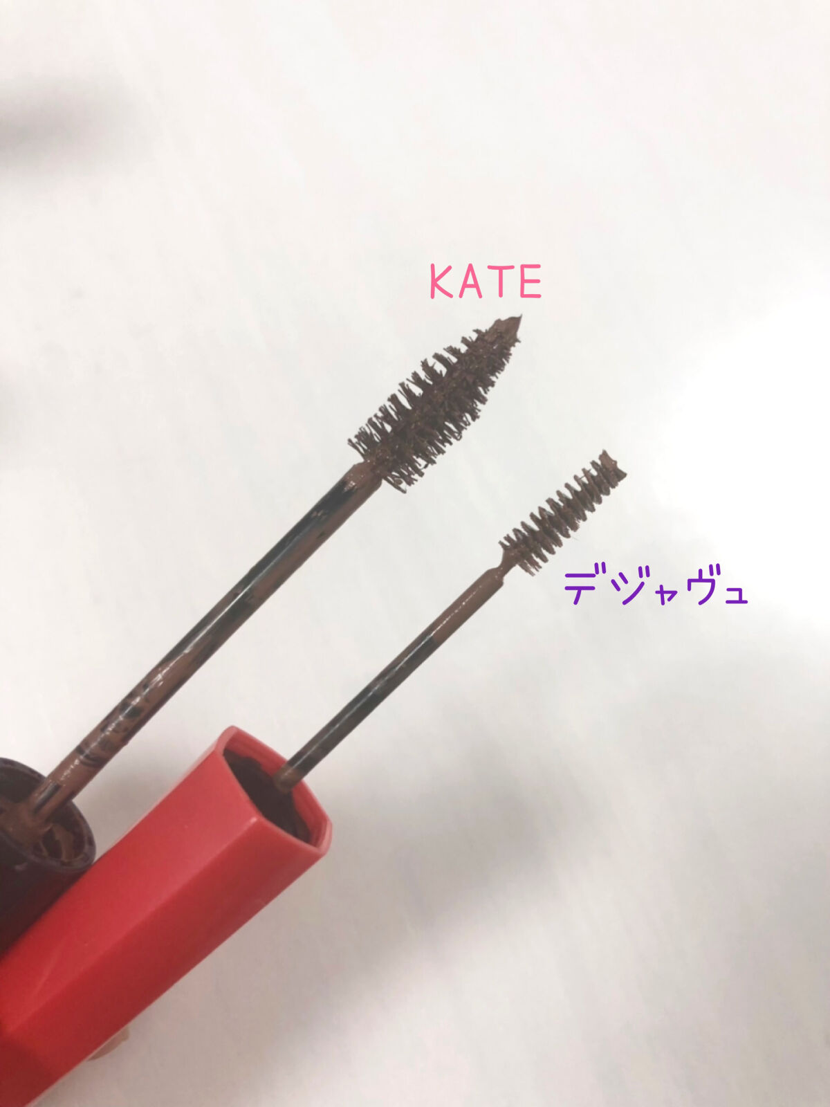 3DアイブロウカラーN/KATE/眉マスカラを使ったクチコミ（2枚目）