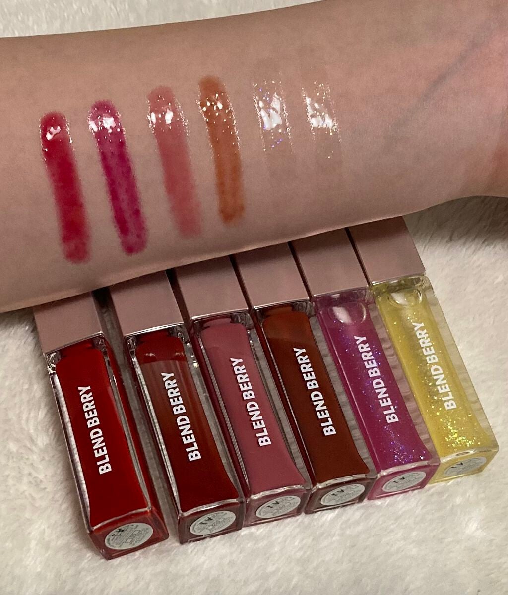 ジューシィリップデュウ/BLEND BERRY/口紅を使ったクチコミ(2枚目)