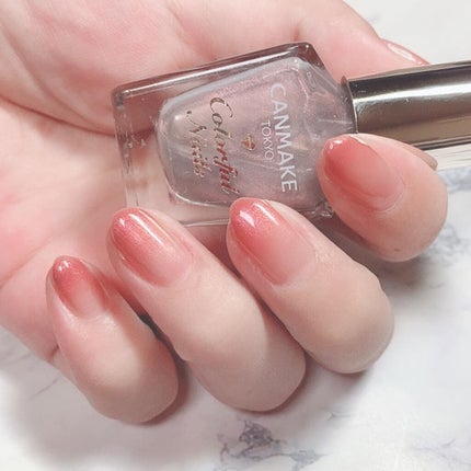 カラフルネイルズ/キャンメイク/マニキュアを使ったクチコミ(5枚目)