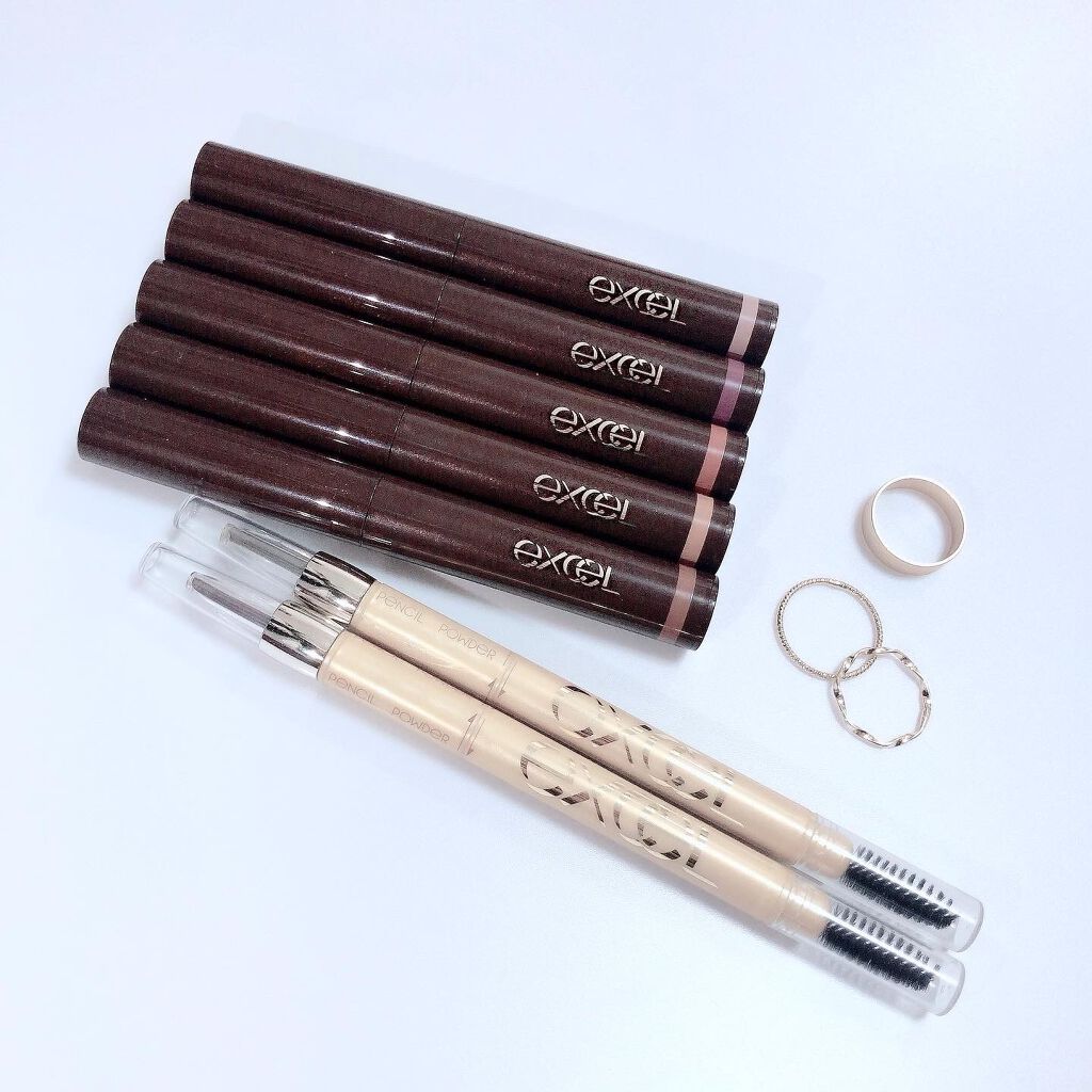 パウダー＆ペンシル　アイブロウＥＸ/excel/アイブロウペンシルを使ったクチコミ（1枚目）