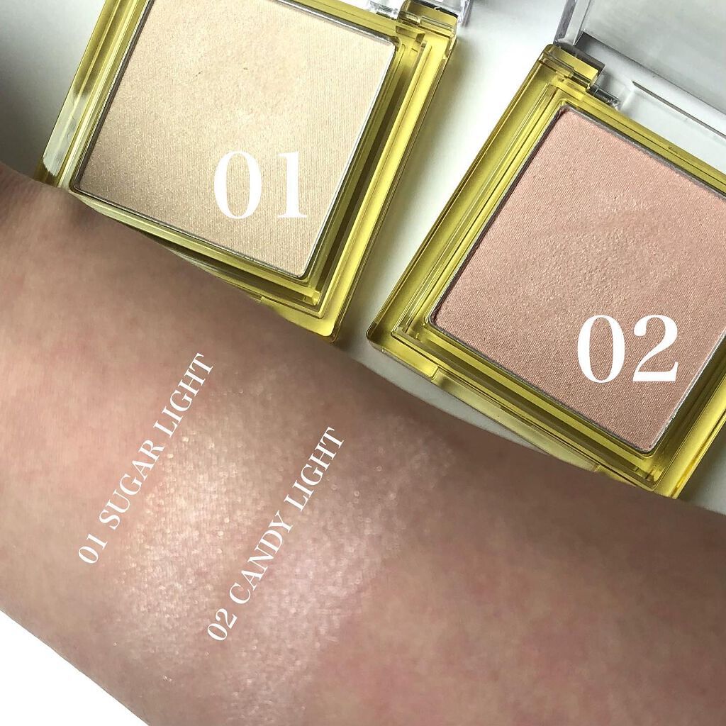 ライトオンミーハイライター/ABOUT TONE/パウダーハイライトを使ったクチコミ(5枚目)