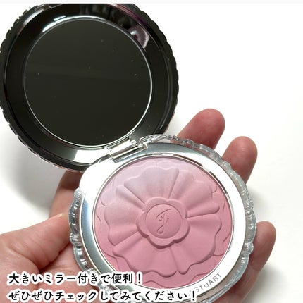 ジルスチュアート パステルペタル ブラッシュ/JILL STUART/パウダーチークを使ったクチコミ(9枚目)