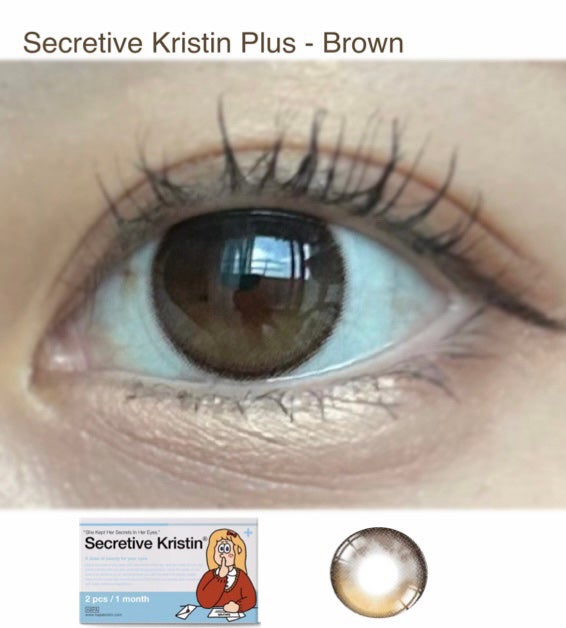 Secretive Kristen/Hapa kristin/カラーコンタクトレンズを使ったクチコミ(1枚目)