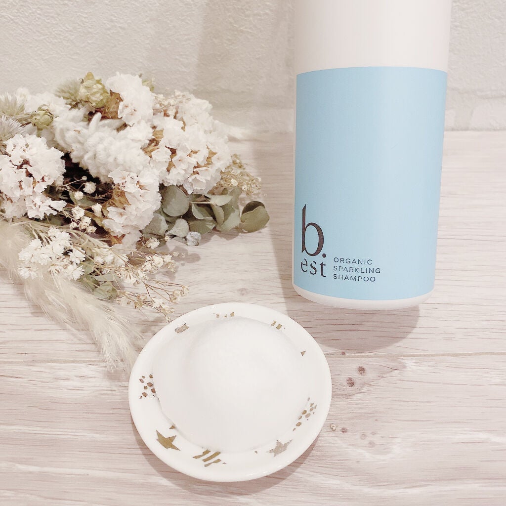 オーガニックスパークリングシャンプー/b.ris/市販シャンプーを使ったクチコミ(10枚目)