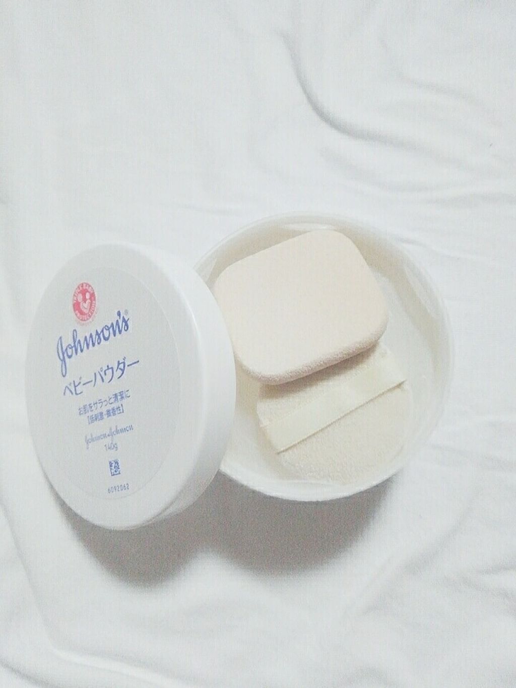 ジョンソン ベビーパウダー/ジョンソンベビー/ボディパウダーを使ったクチコミ(2枚目)