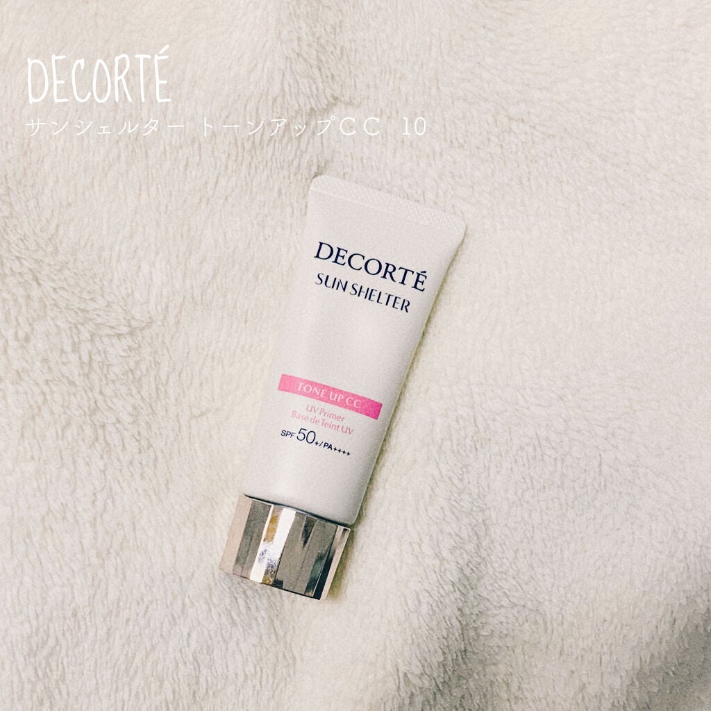 サンシェルター トーンアップCC/DECORTÉ/CCクリームを使ったクチコミ(1枚目)